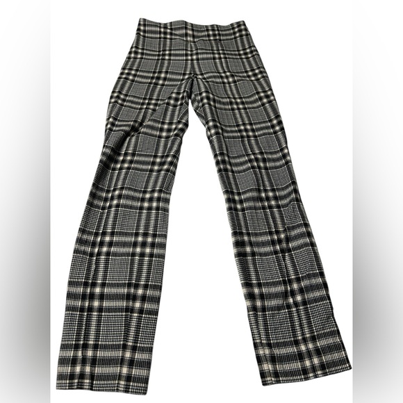 Veronica Beard Honolulu Plaid High Waist Cigarette Pants Trousers Women's Size 2 - Picture 1 of 12